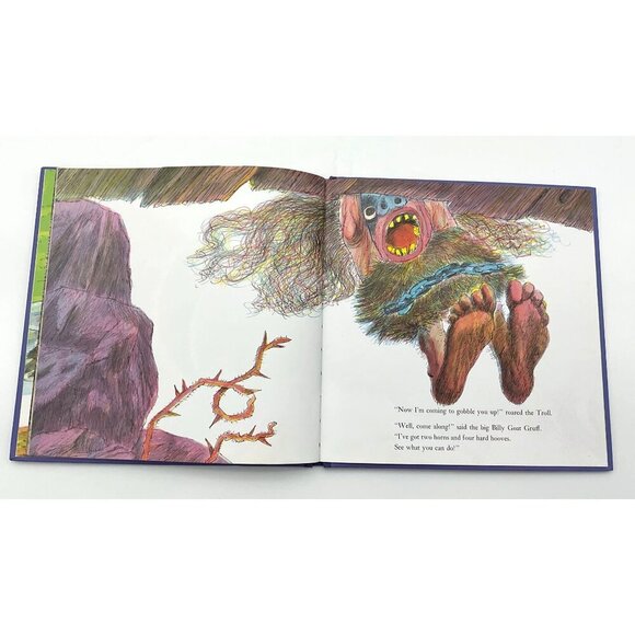 Paul Galdones The Three Bears & The Three Billy Goats Gruff Folk Tale Classics - Picture 7 of 7